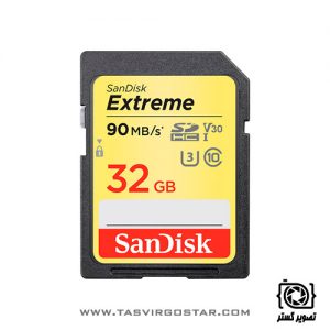 کارت حافظه سن دیسک SanDisk 32GB Extreme UHS-I SDHC