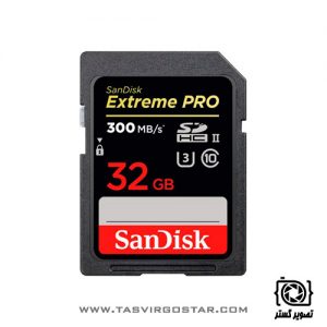 کارت حافظه سن دیسک SanDisk 32GB Extreme Pro UHS-II SDHC