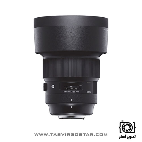 لنز سیگما Sigma 105mm f/1.4 DG HSM Art Canon