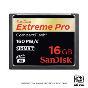 کارت حافظه SanDisk 16GB Extreme Pro CompactFlash Memory Card