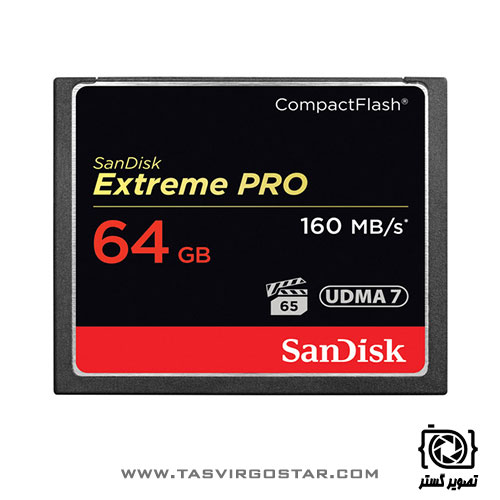 کارت حافظه SanDisk 64GB Extreme Pro CF