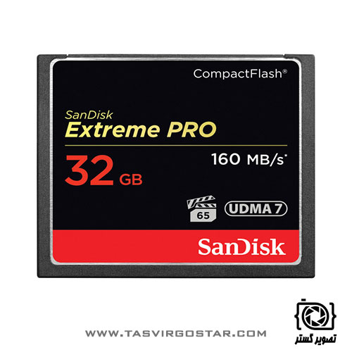 کارت حافظه SanDisk 32GB Extreme Pro CF