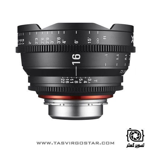 لنز سینمایی زین Xeen 16mm T2.6 Canon EF Mount