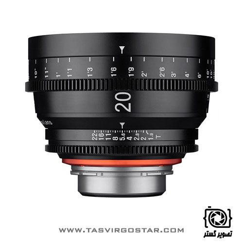 لنز سینمایی زین Xeen 20mm T1.9 Canon EF Mount