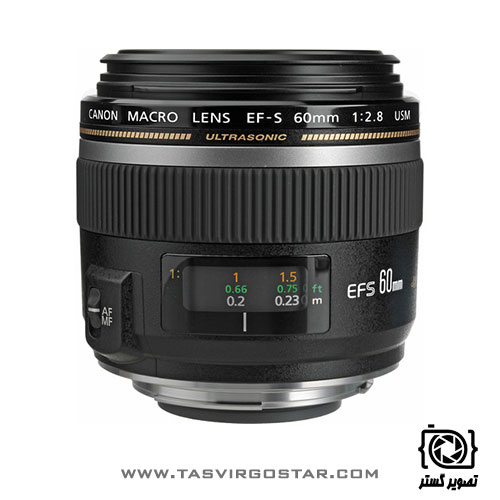 لنز کانن Canon EF-S 60mm f/2.8 Macro USM