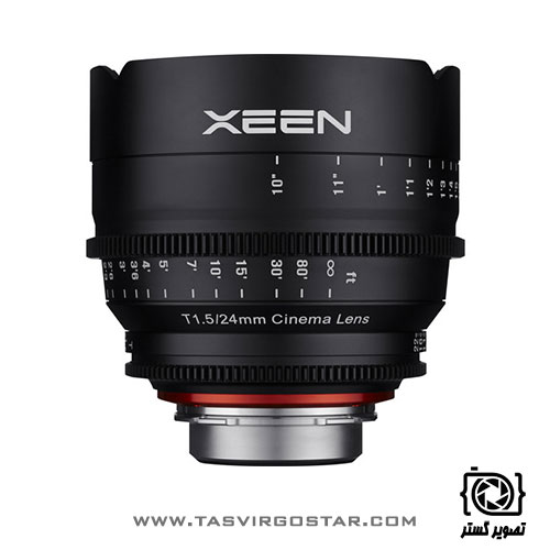 لنز سینمایی زین Xeen 24mm T1.5 Canon EF Mount