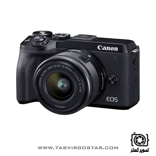 دوربین کانن EOS M6 Mark II با لنز 15-45