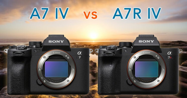 مقایسه دوربین سونی A7 IV و A7R IV