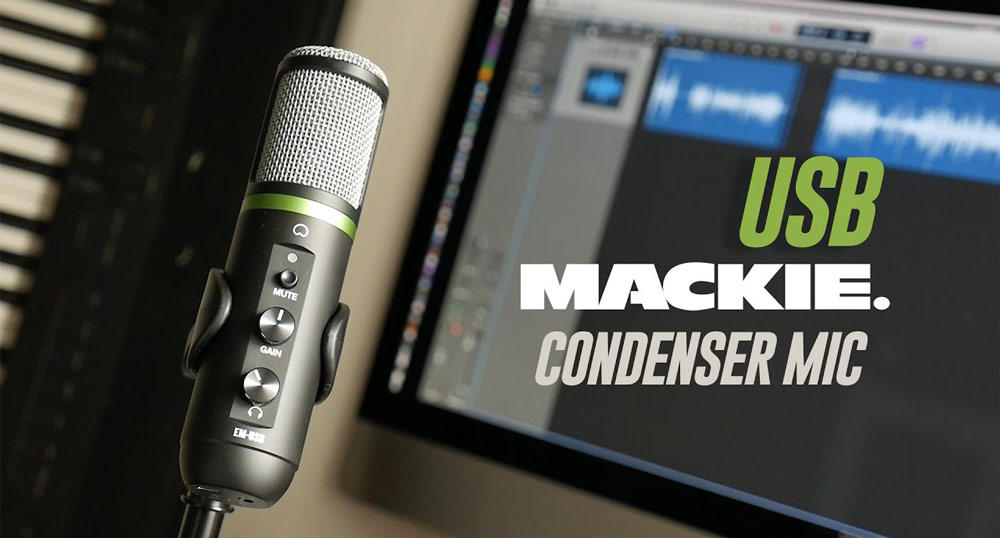 میکروفون استودیویی یو اس بی مکی Mackie EM-USB